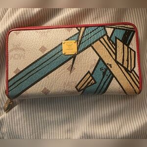 MCM long zip-around wallet